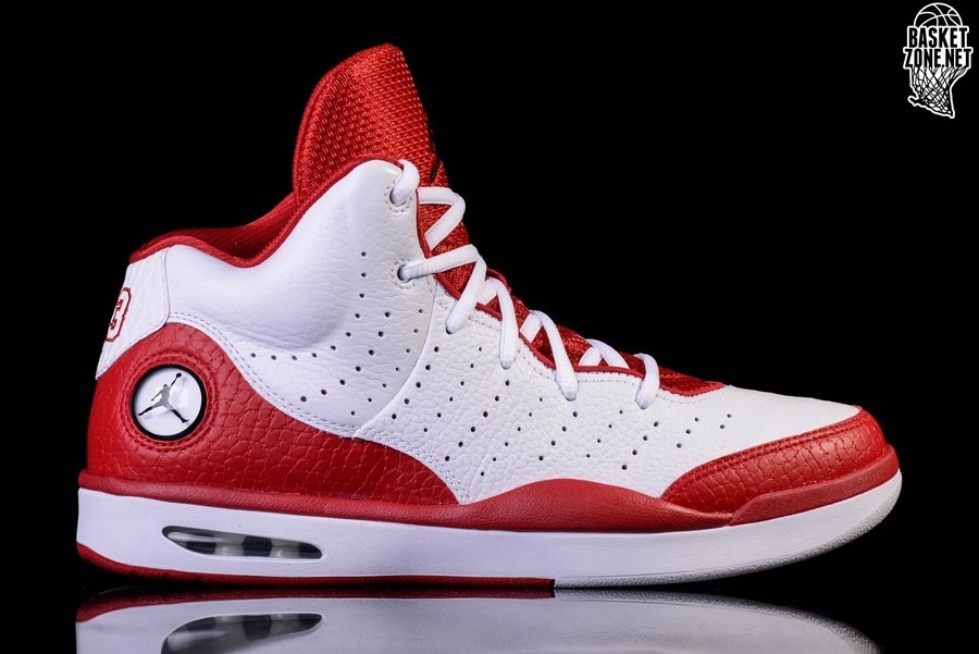 jordan flight white and red