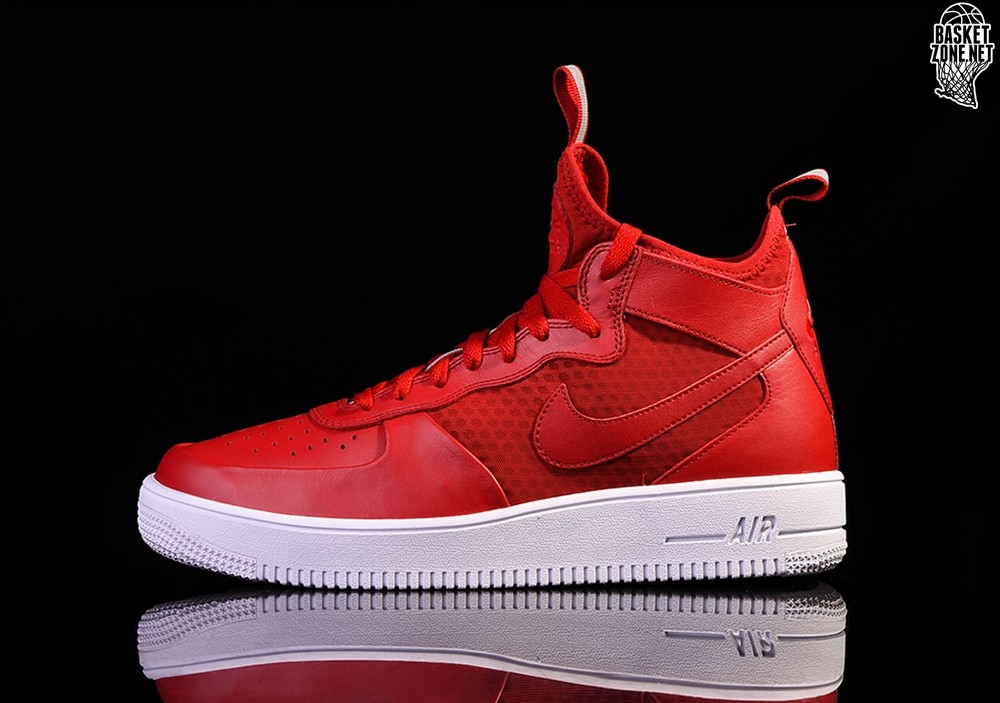 air force 1 mid gym red