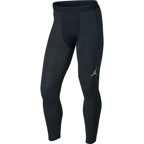 NIKE AIR JORDAN STAY WARM COMPRESSION SHIELD TIGHTS SILVER