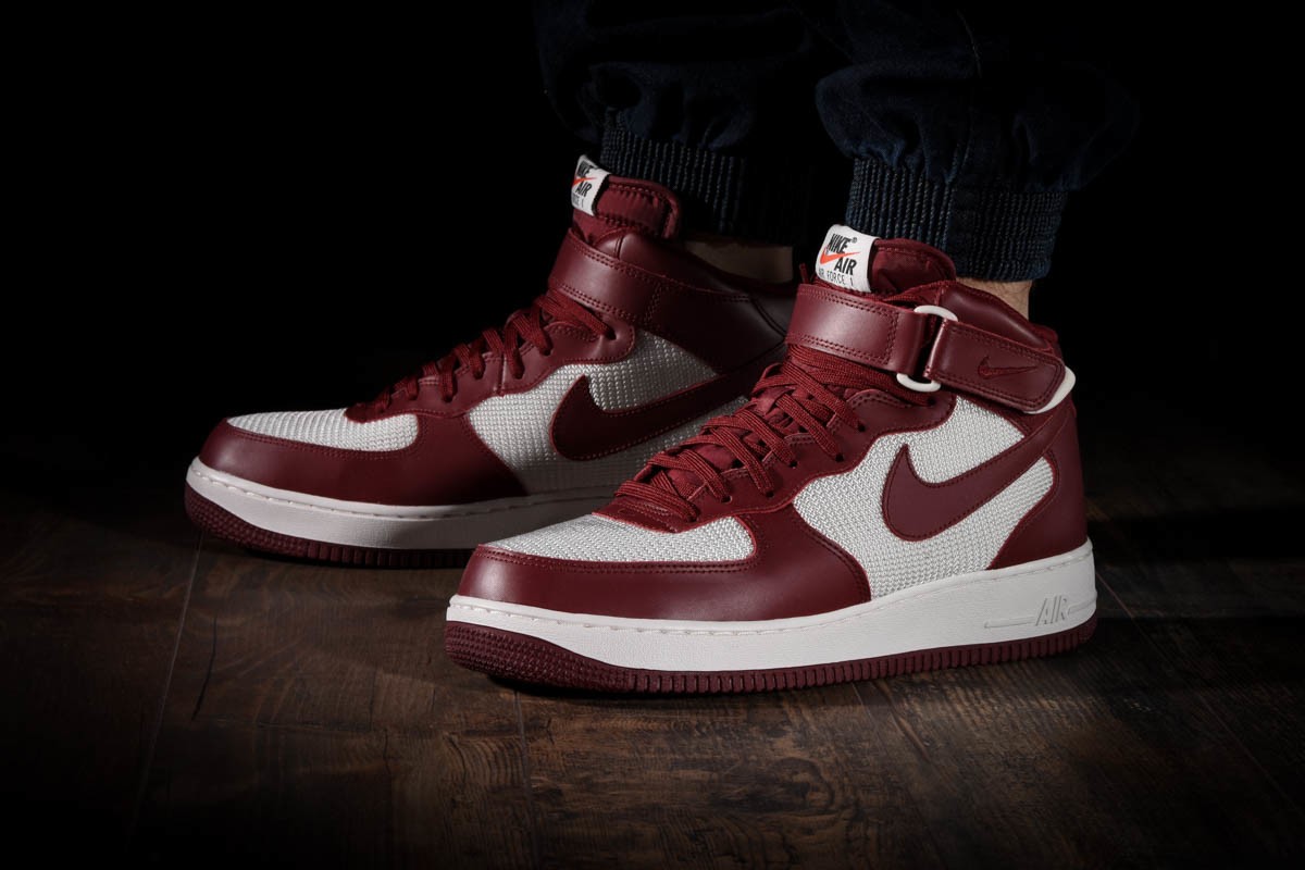 NIKE AIR FORCE 1 MID '07 TEAM RED