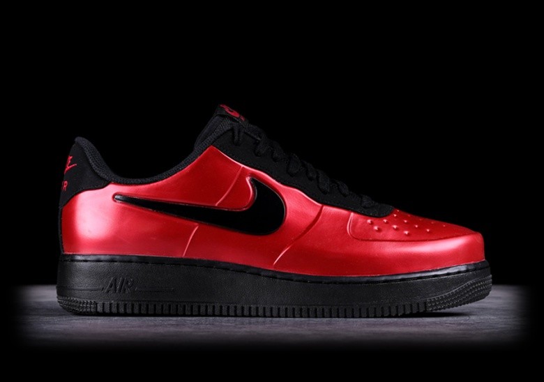 air force 1 foamposite pro cup gym red black
