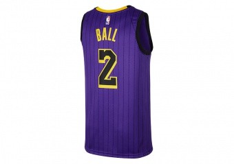 Lonzo Ball Los Angeles Lakers Nike Authentic Player Jersey - Gold - Icon  Edition