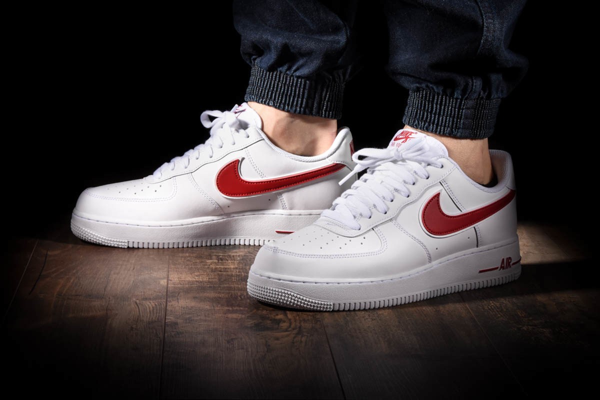 nike air force gym red white