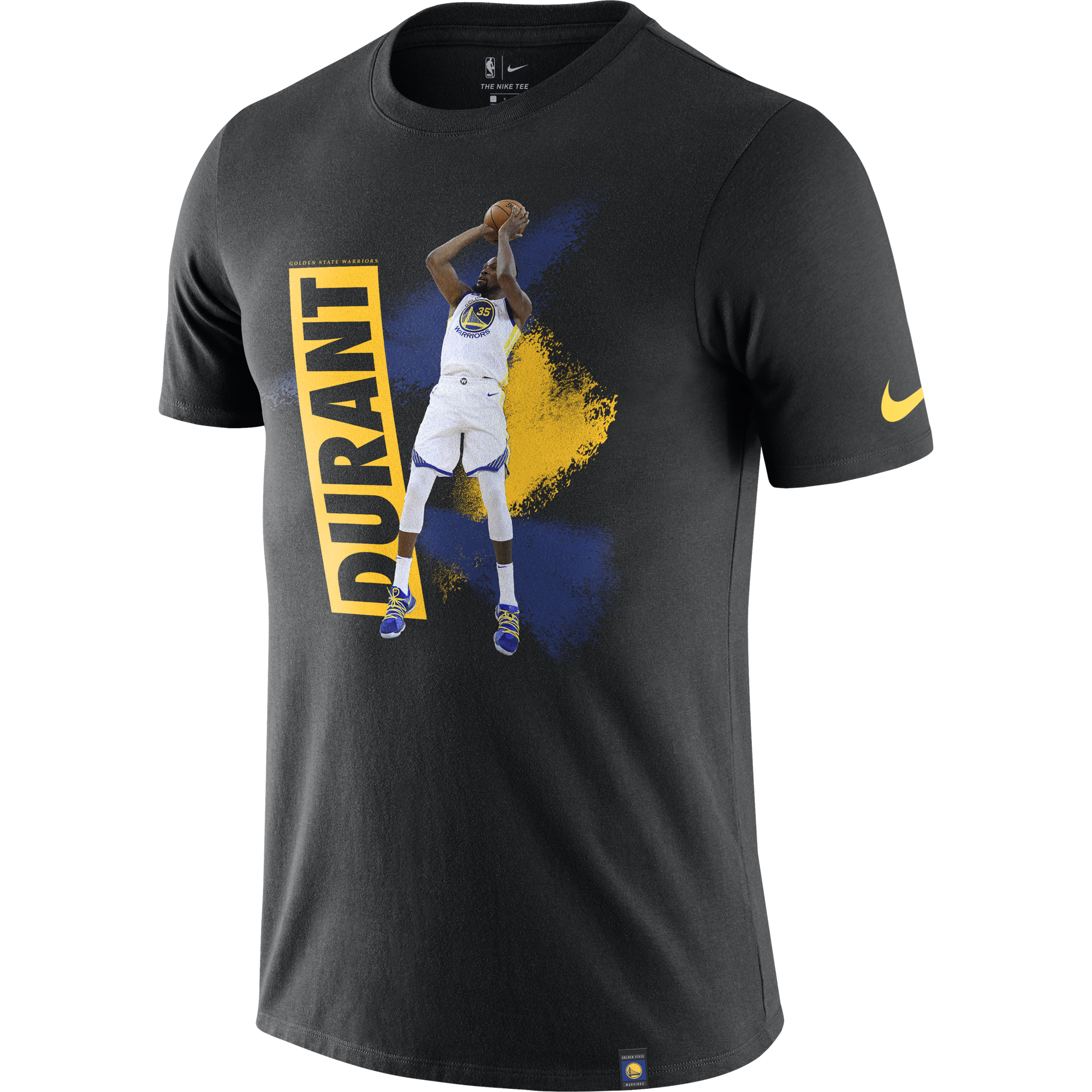 NIKE NBA GOLDEN STATE WARRIORS KEVIN DURANT DRY TEE for £30.00 ...