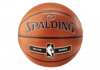 SPALDING NBA SILVER IN/OUT (SIZE 7) ORANGE