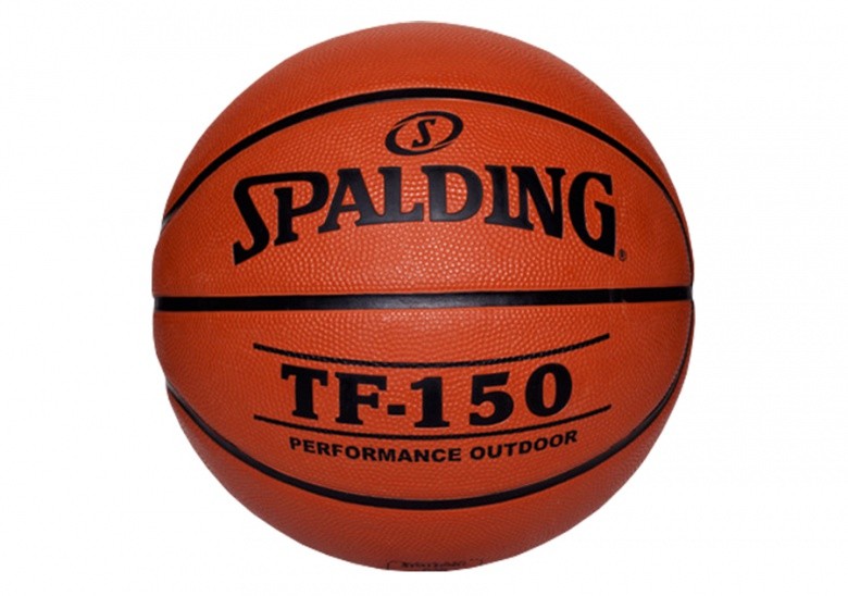 SPALDING TF-150 OUTDOOR FIBA LOGO (SIZE 5) ORANGE