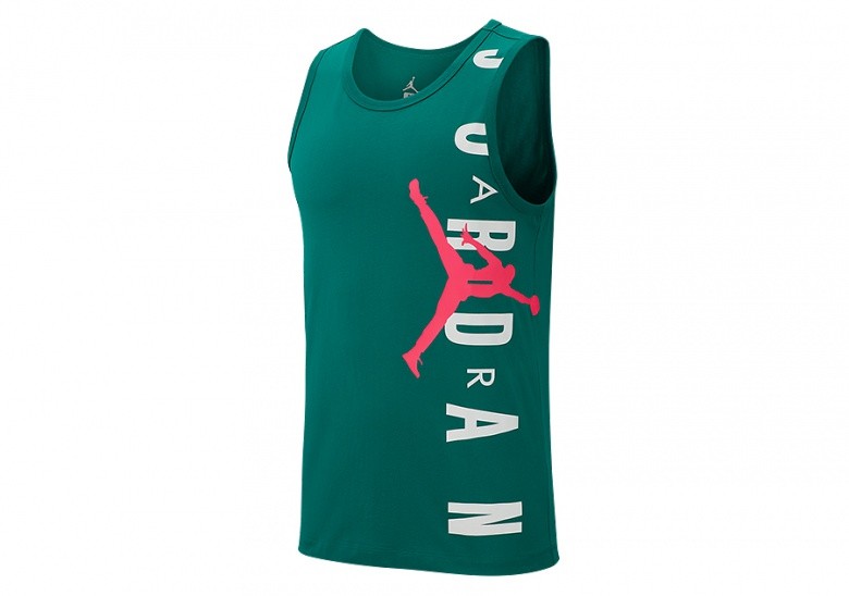 NIKE AIR JORDAN JUMPMAN AIR TANK MYSTIC GREEN