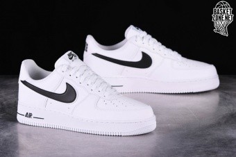 air force 1 white and black swoosh