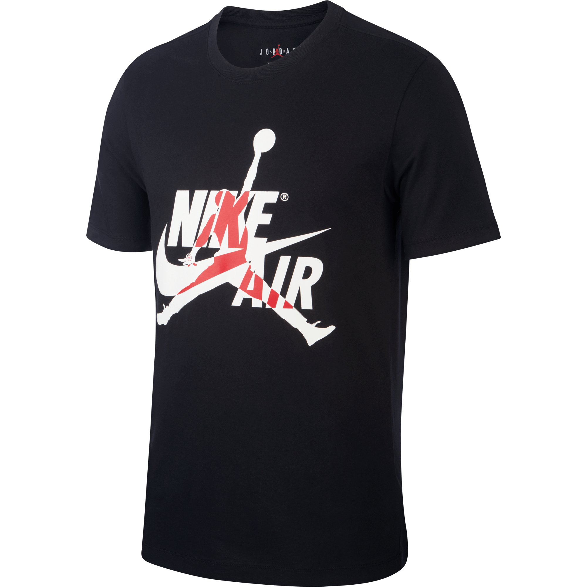 NIKE AIR JORDAN CLASSICS CREW TEE BLACK