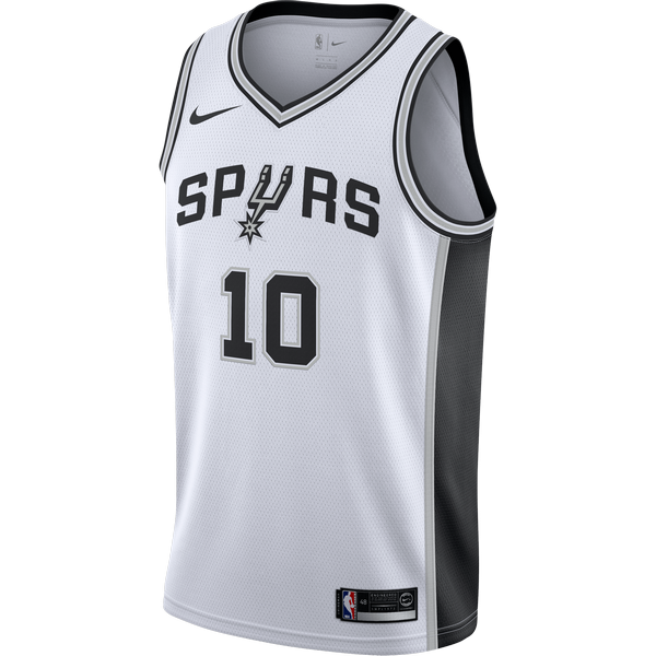 NIKE NBA SAN ANTONIO SPURS DEMAR DEROZAN SWINGMAN HOME JERSEY WHITE