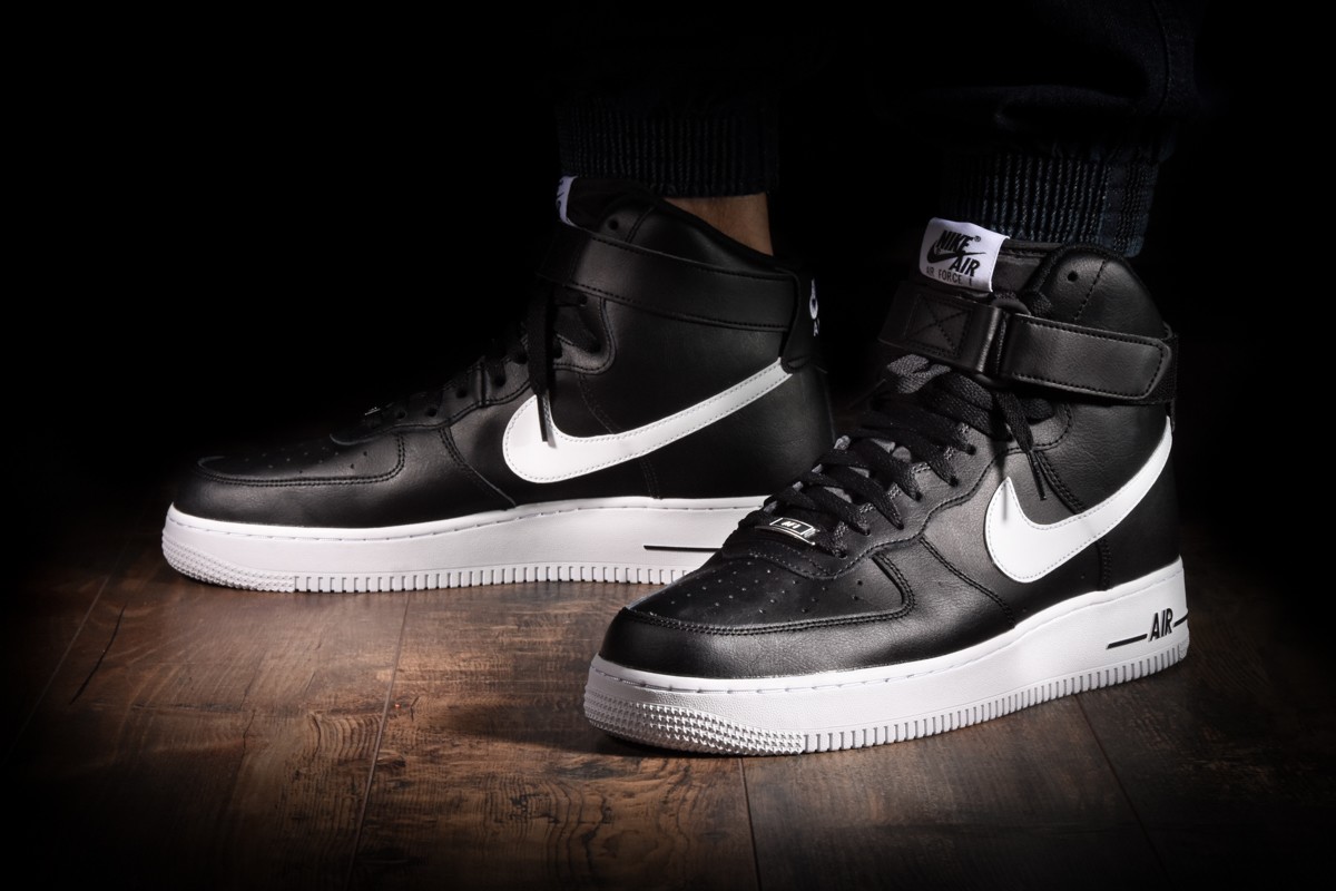 NIKE AIR FORCE 1 HIGH 07 AN20 BLACK