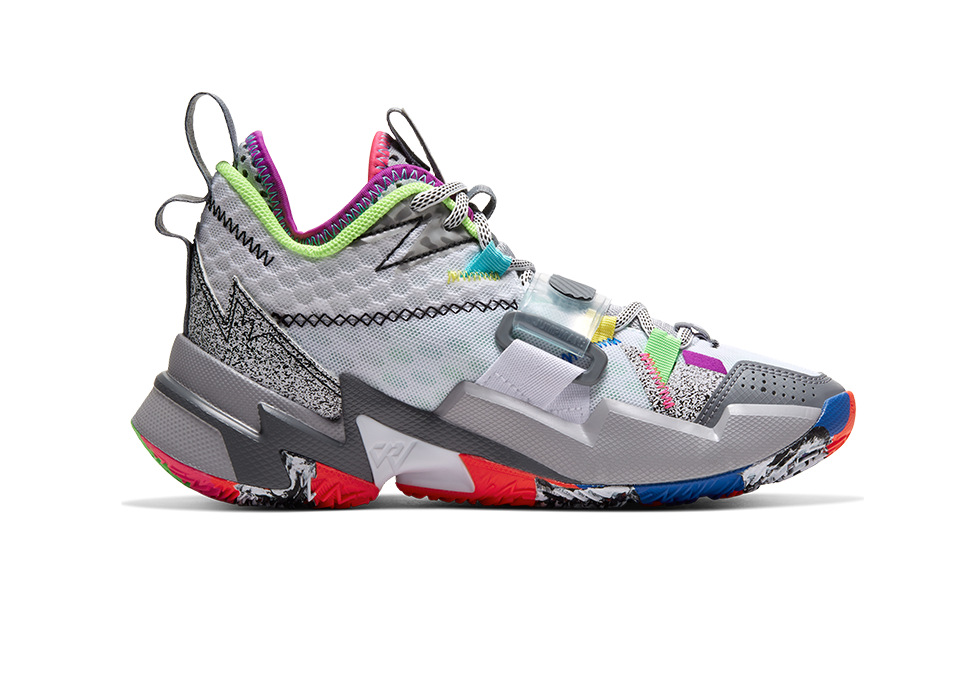 NIKE AIR JORDAN WHY NOT ZER0.3 GS MULTICOLOR R. WESTBROOK