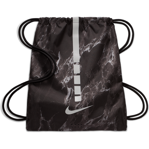 NIKE HOOPS ELITE BASKETBALL GYMSACK 2.0 BLACK MARBLE