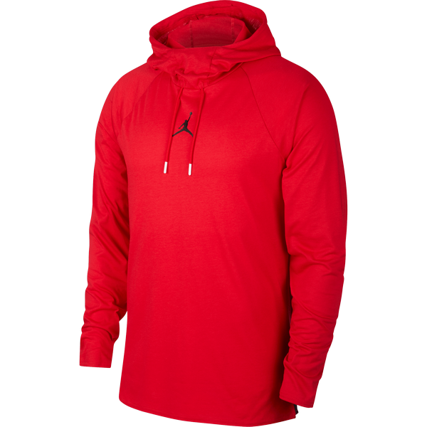 NIKE AIR JORDAN 23 ALPHA DRI-FIT HOODIE GYM RED