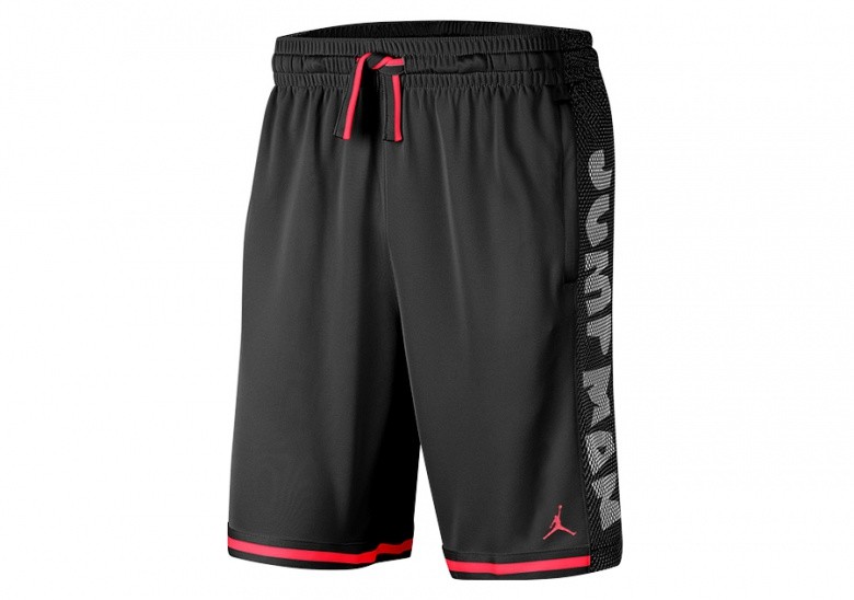 NIKE AIR JORDAN JUMPMAN BASKETBALL SHORTS BLACK