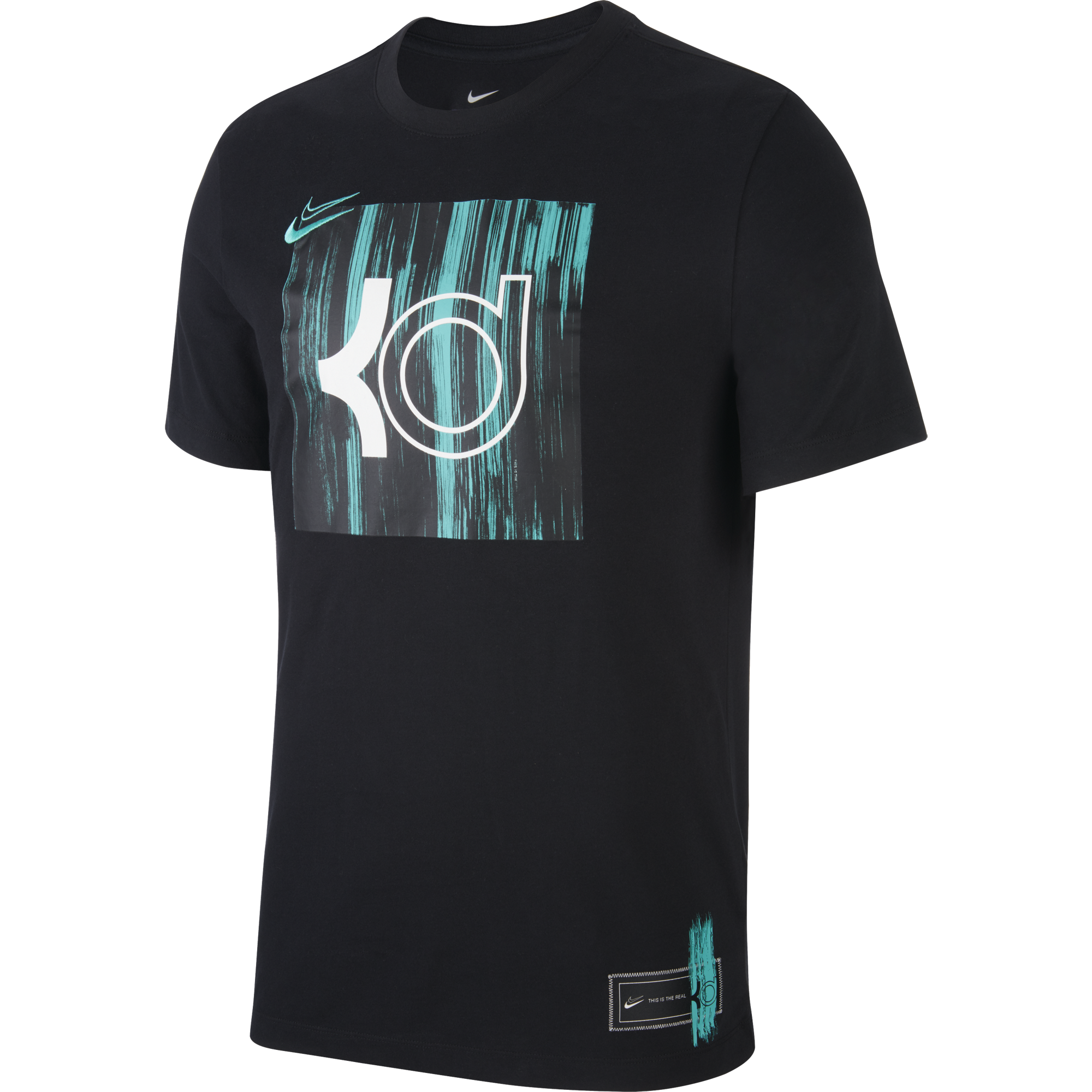 NIKE KD LOGO DRI-FIT TEE BLACK