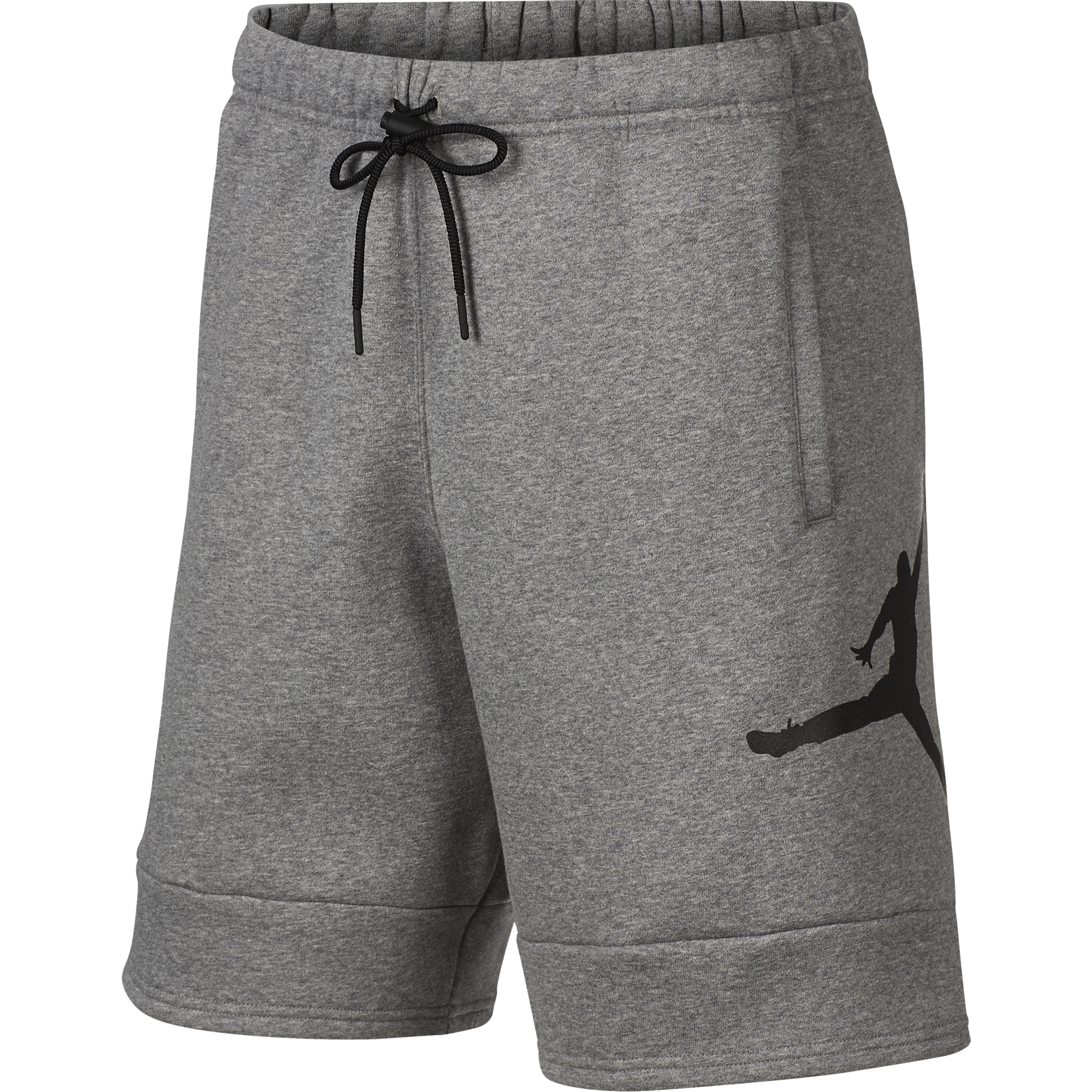 NIKE AIR JORDAN JUMPMAN AIR FLEECE SHORTS CARBON HEATHER