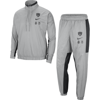 silver nike tracksuit