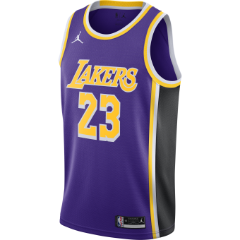 LeBron James Lakers Basketball Swingman Jersey Yellow price in