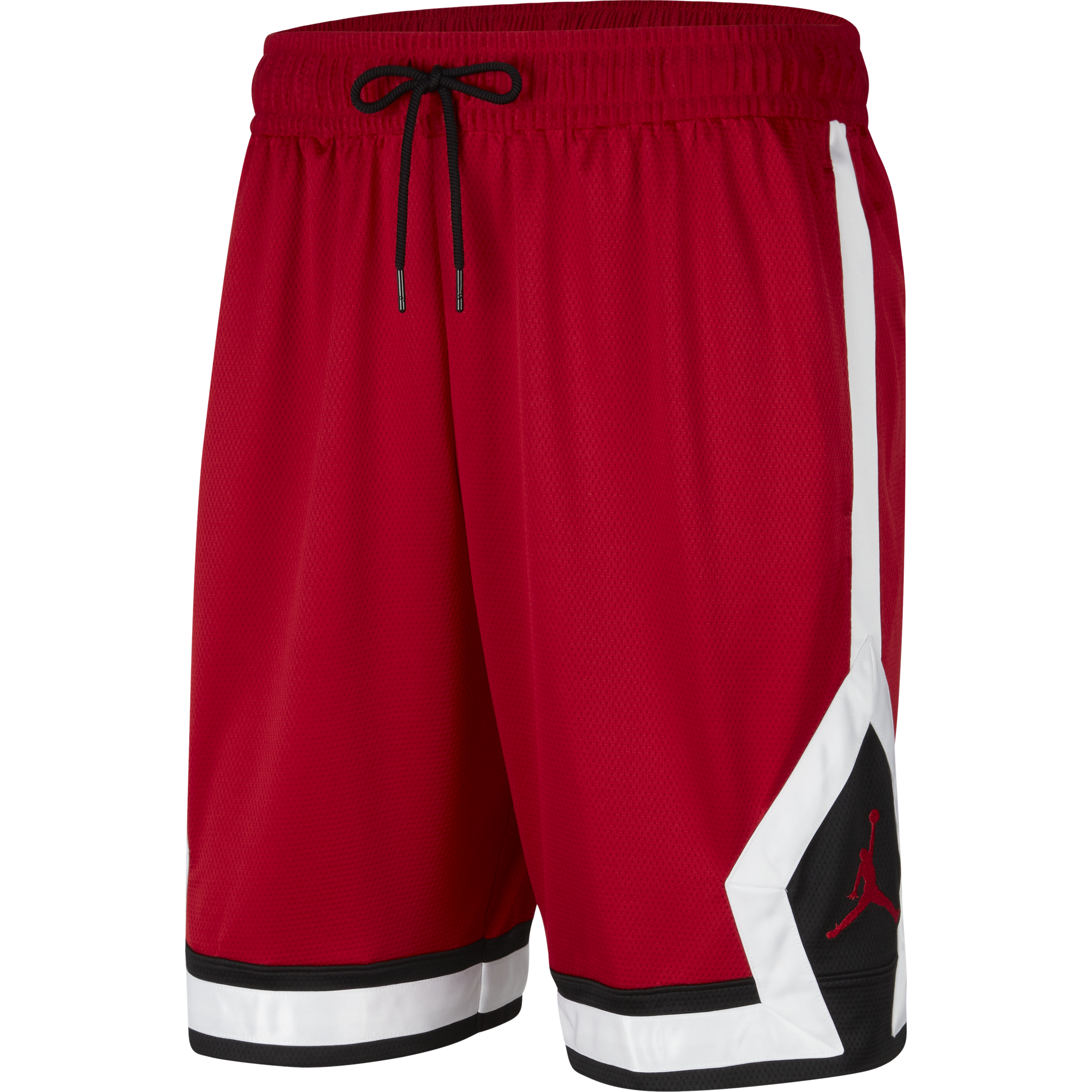 NIKE AIR JORDAN JUMPMAN DIAMOND SHORTS GYM RED