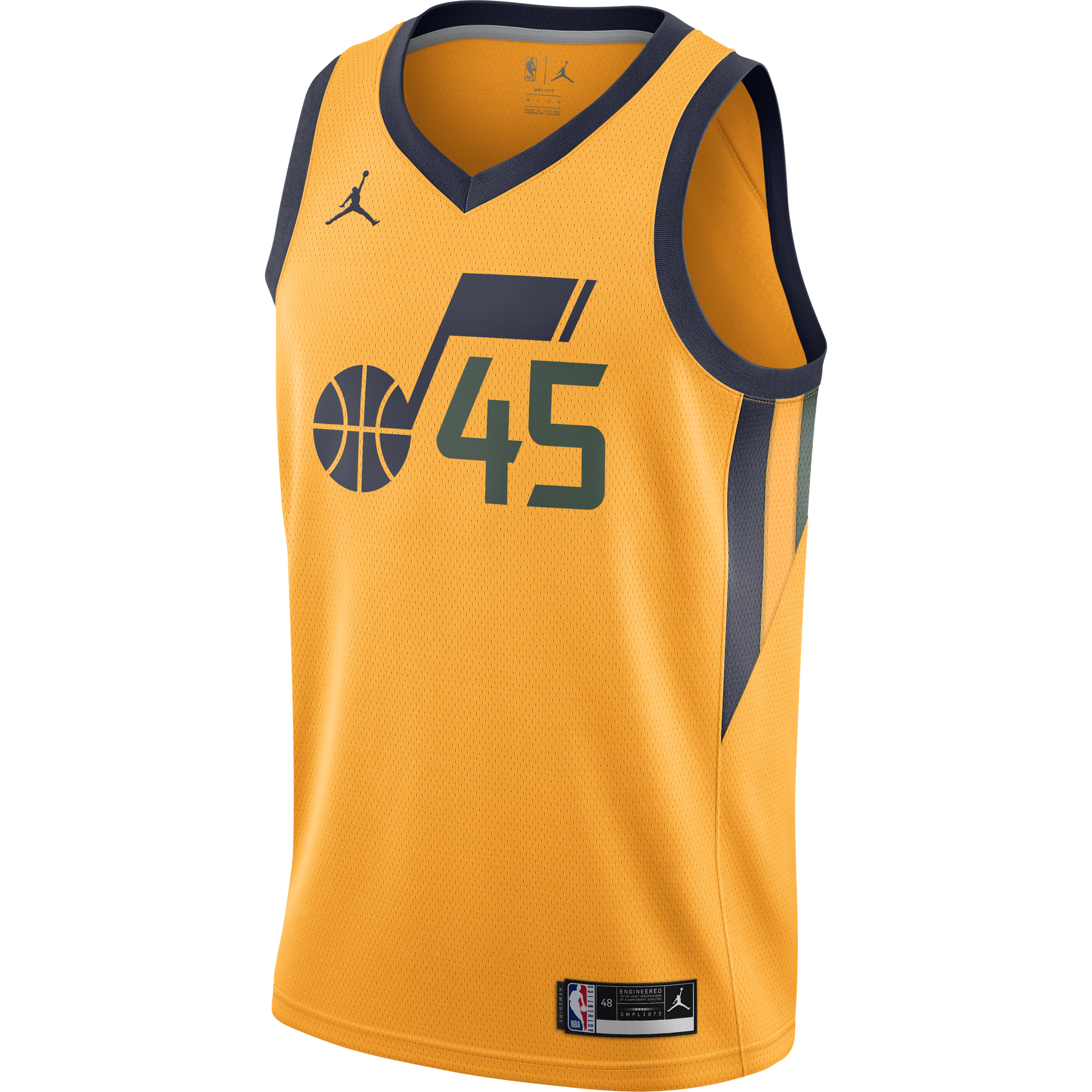 NIKE NBA UTAH JAZZ DONOVAN MITCHELL STATEMENT EDITION SWINGMAN JERSEY SUNDIAL