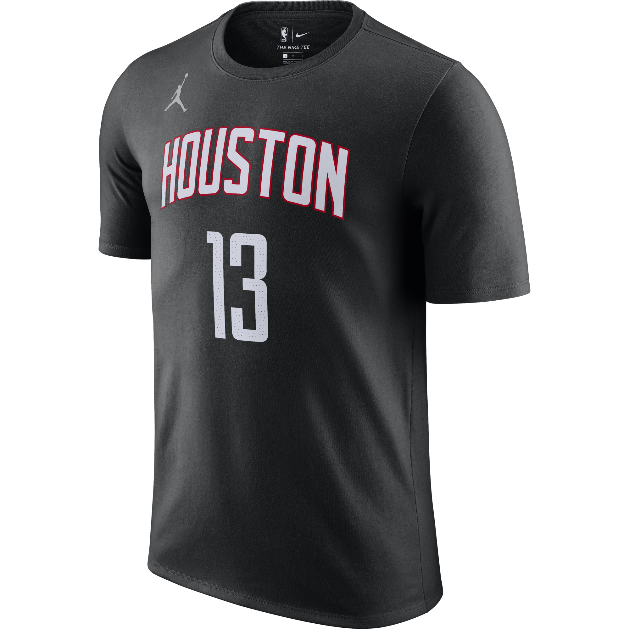 NIKE NBA HOUSTON ROCKETS JAMES HARDEN STATEMENT EDITION TEE BLACK