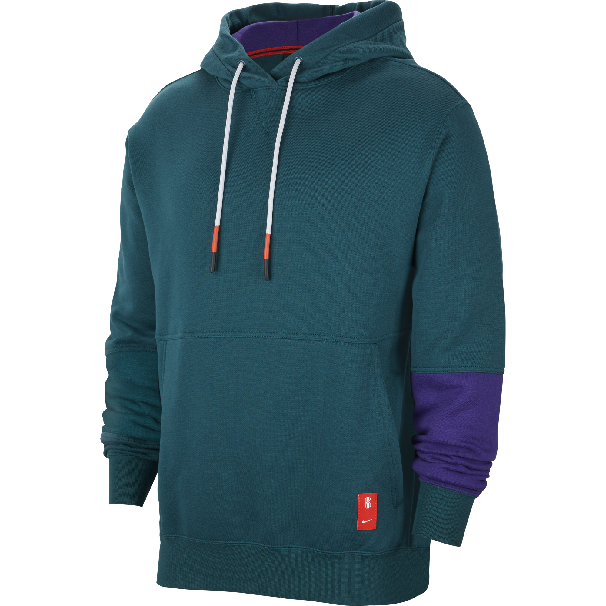 NIKE KYRIE IRVING PULLOVER HOODIE DARK ATOMIC TEAL