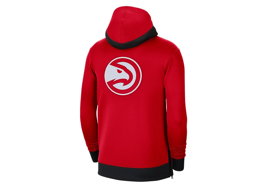 NIKE NBA ATLANTA HAWKS THERMA FLEX SHOWTIME HOODIE UNIVERSITY RED price  €97.50