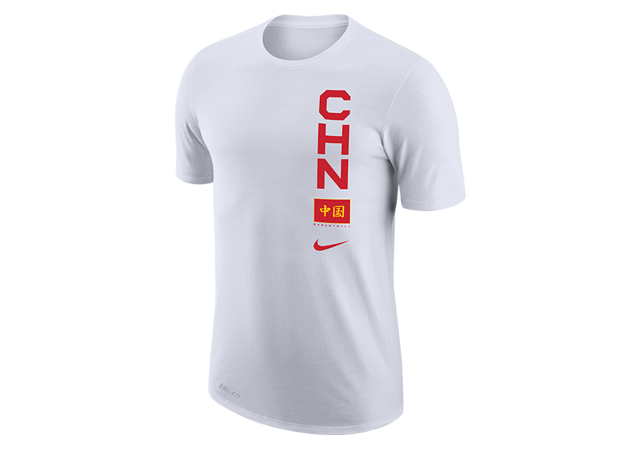 CHINA NIKE DRI-FIT TEAM TEE WHITE