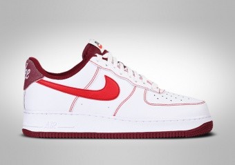 NIKE AIR FORCE 1 HIGH '07 LV8 NBA 75th ANNIVERSARY CHILE RED for