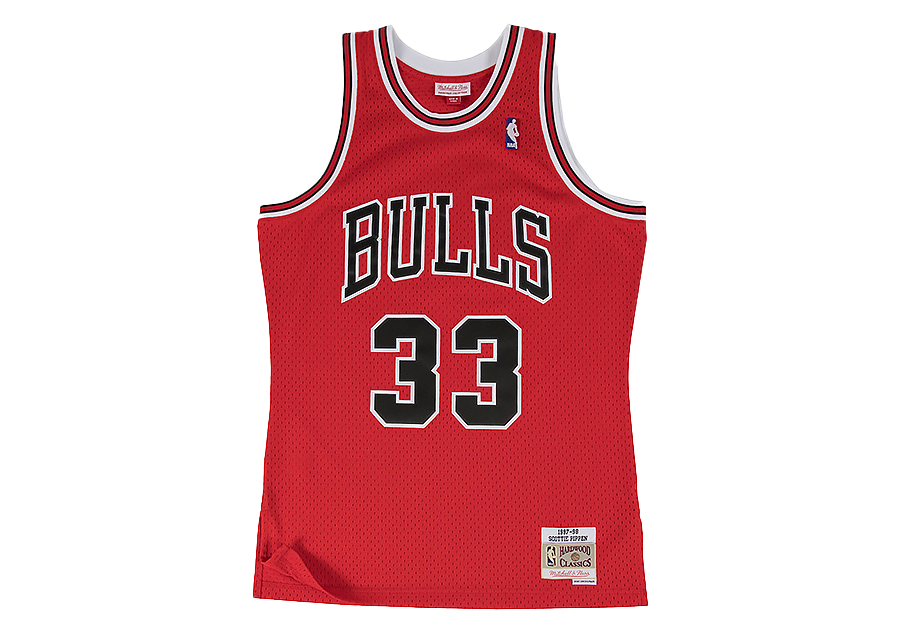 MITCHELL & NESS NBA SWINGMAN JERSEY CHICAGO BULLS - SCOTTIE PIPPEN #33