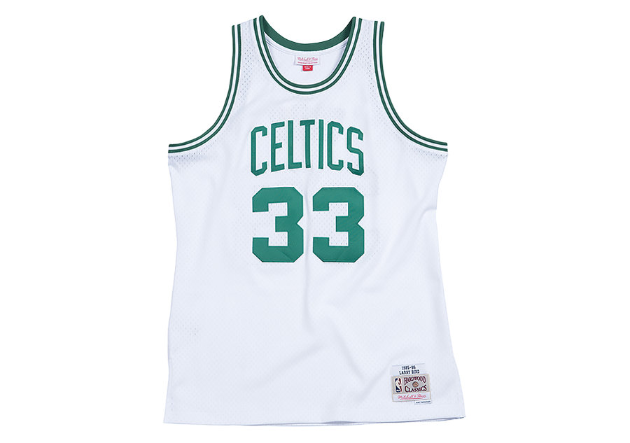 MITCHELL & NESS NBA SWINGMAN JERSEY BOSTON CELTICS - LARRY BIRD #33