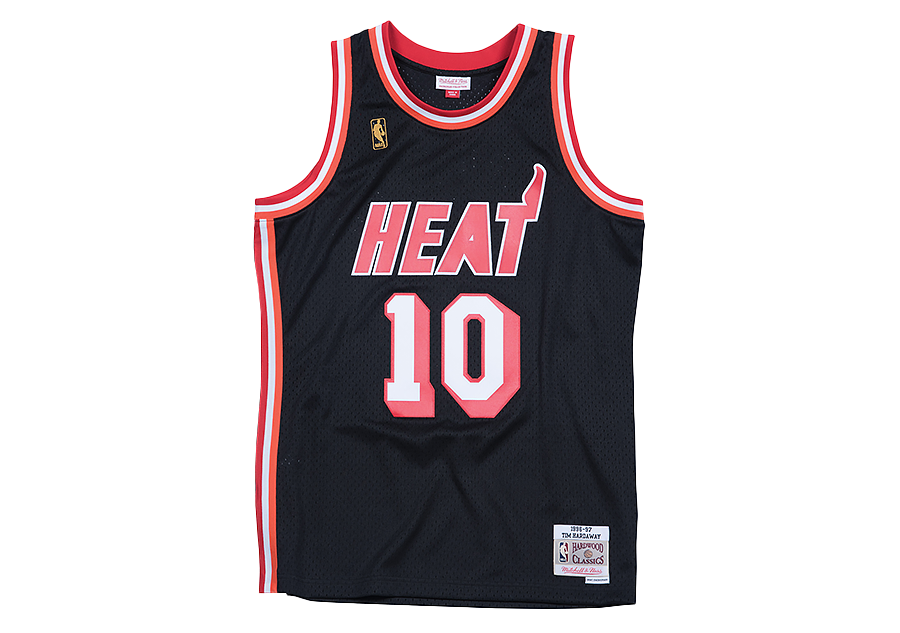 MITCHELL & NESS NBA SWINGMAN JERSEY MIAMI HEAT - TIM HARDAWAY #10