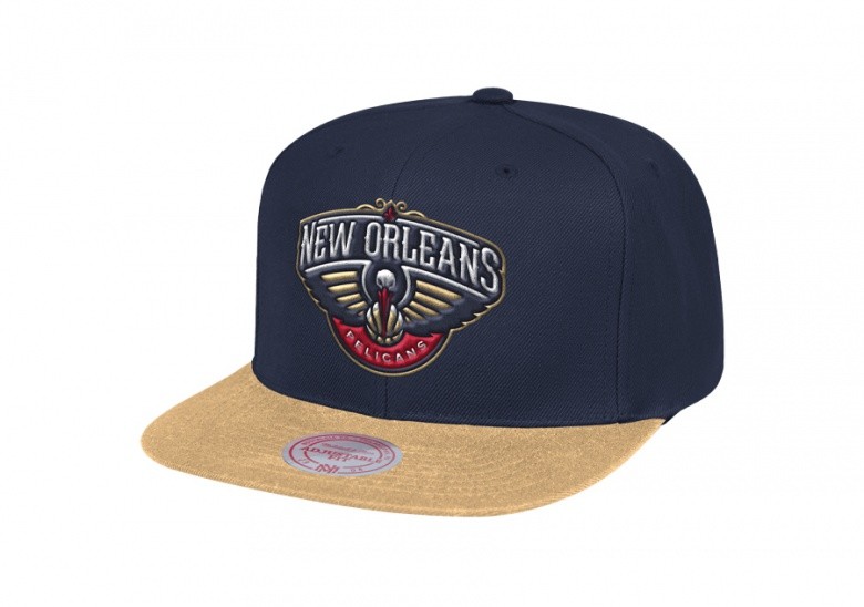 MITCHELL & NESS WOOL 2 TONE SNAPBACK NEW ORLEANS PELICANS